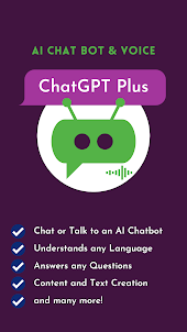 ChatGPT Plus AI Chat Bot Voice