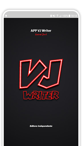 Android application VJ Writer - Ebooks e Livros screenshort