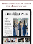 screenshot of The Times and Sunday Times