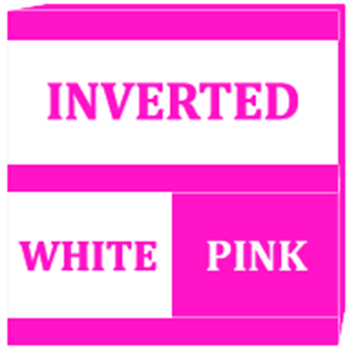 Inverted White Pink Icon Pack logo
