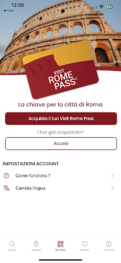 Visit Rome Pass - Travel Guide Screen 2