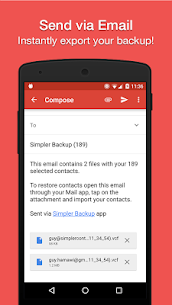 Gemakkelijke back-up en herstel van contacten MOD APK (Premium ontgrendeld) 2