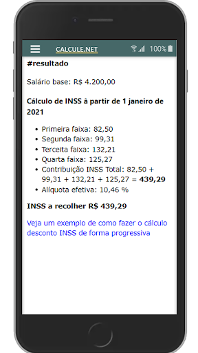 Calculadora de INSS