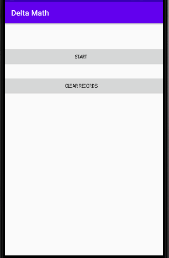 Android application Delta Math screenshort