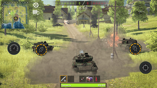 War of Tanks: Thunder PvP 5