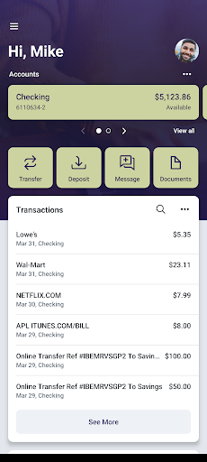 Bravo Bank Screen 2