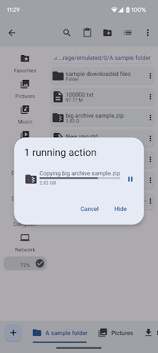 Screenshot of Computer File Explorer