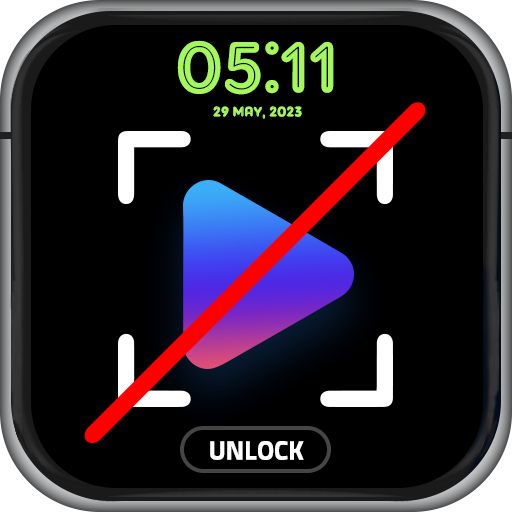 VideoHide-Black Screen Overlay logo