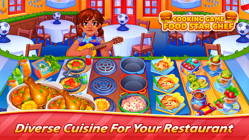 Cooking Game Food Star Chef