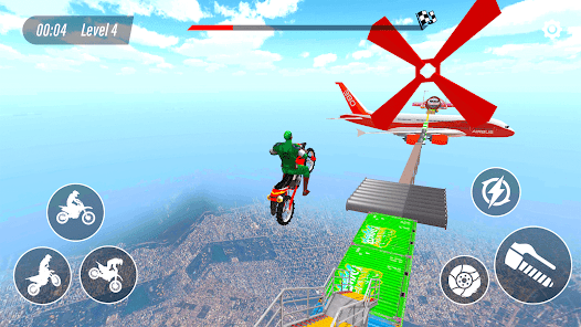 Mega Ramp Bike Stunt Game 3D  screenshots 1