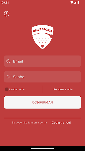 Android application Drive Sports screenshort