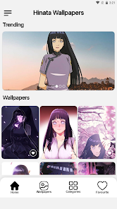Captura de Pantalla 1 Hinata Hyuga Wallpapers 4K android