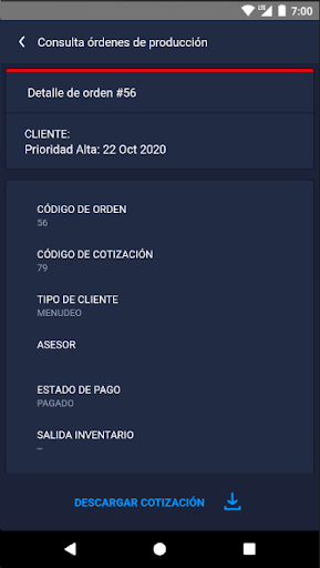 Tequila Design ERP Screen 3