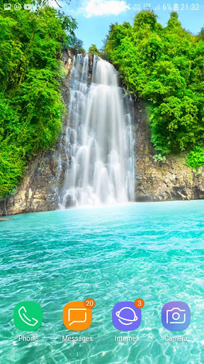 Waterfall Live Wallpaper Screen 2