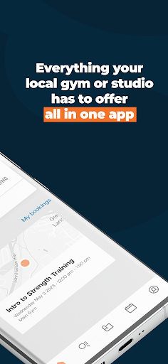 GymStudio: Booking App Screen 2
