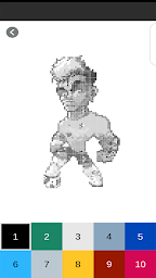 Football Player - Pixel Art