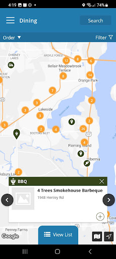 Screenshot of Explore Clay FL