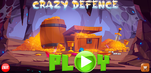 Android application CRAZY DEFENCE screenshort