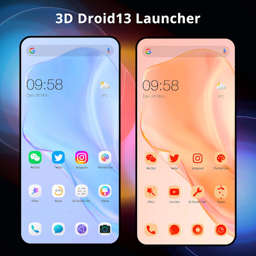 3D Droid13 Launcher