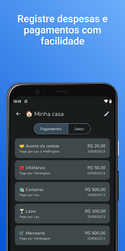 Shared Bills Screen 2