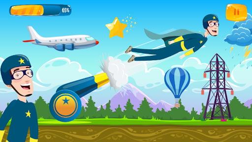 Cannon Man Fly To infinity.