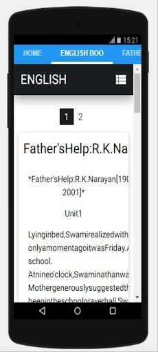মাধ্যমিক ইংলিশ প্রশ্ন উত্তর Screen 2