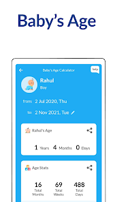 Baby age calculator hotsell