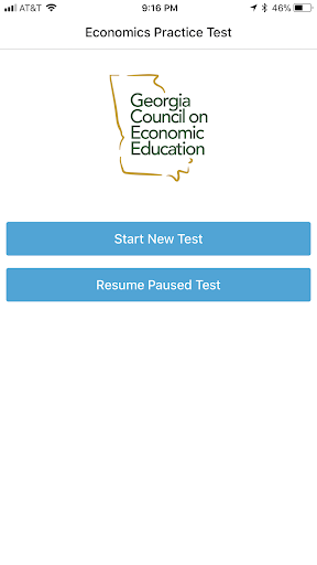 Android application GCEE Economics Test Prep screenshort
