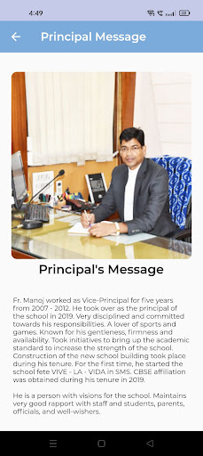 Android application St. Mary's High School, Jalna screenshort