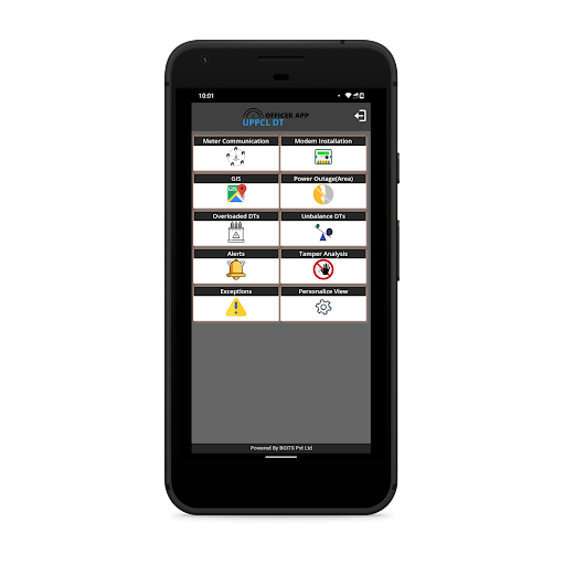 Android application UPPCL Officers screenshort