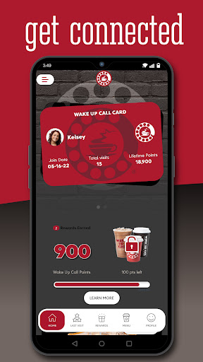 Android application Wake Up Call screenshort