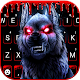 Dark Horror Wolf Keyboard Background Laai af op Windows