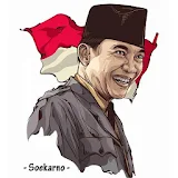 Quote Soekarno first president of indonesia icon