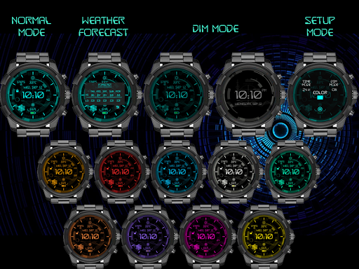 Commander watch Face