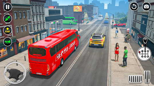 لعبة حافلة محاكاة مدرب المدينة