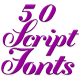 Fonts for FlipFont Script Font Windows에서 다운로드