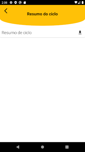 Android application SEMEAR fertilidade screenshort