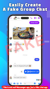 Fake Chat - Prank Message