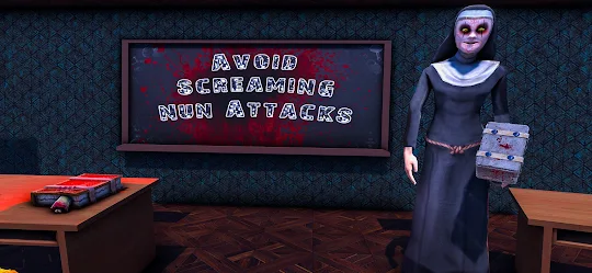 Horror Nun: Evil School Rush