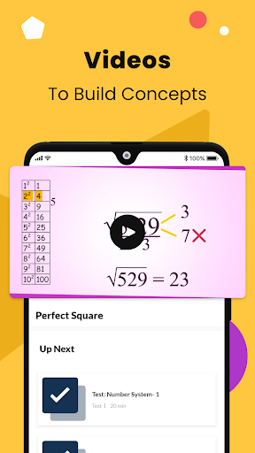 GMAT Exam Prep App, Mock tests Screen 3