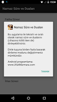 screenshot of Namaz Sure ve Duaları