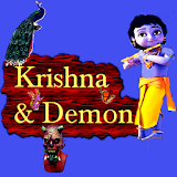 Krishna and Demon icon