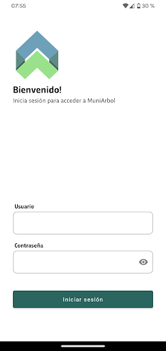 Android application MuniArbol screenshort