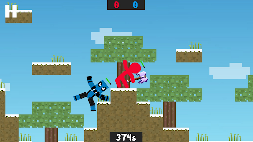 Android application Stickman Spider Ragdoll Fight screenshort