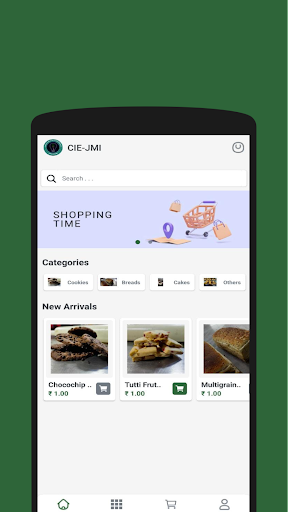 Android application JMI CIE Store screenshort