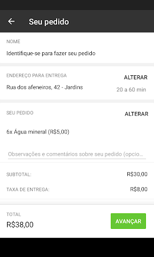 BBQ Hamburgueria Delivery Screen 3