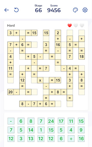Screenshot Crossmath - Math Puzzle Games