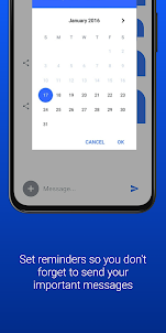 Chat Note - Plan your messages