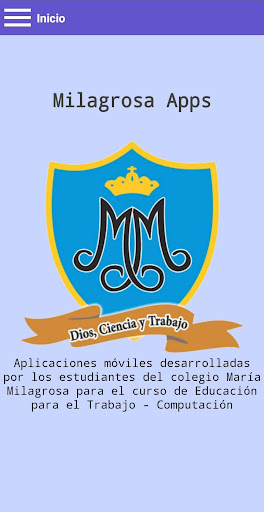 MilagrosaApps Screen 2