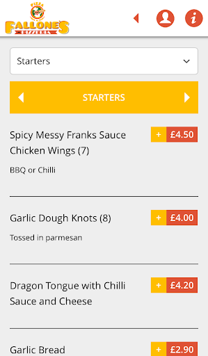 Fallones Pizza Screen 2